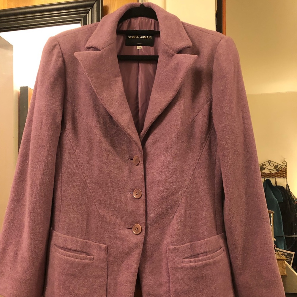 Lavender Giorgio Armani Blazer